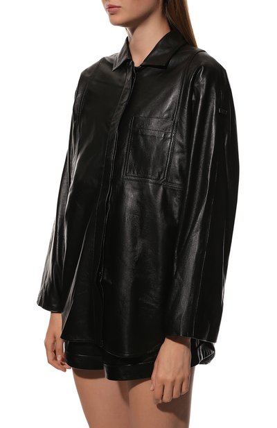 Кожаная рубашка MANOKHI, арт. A00246, фото 3