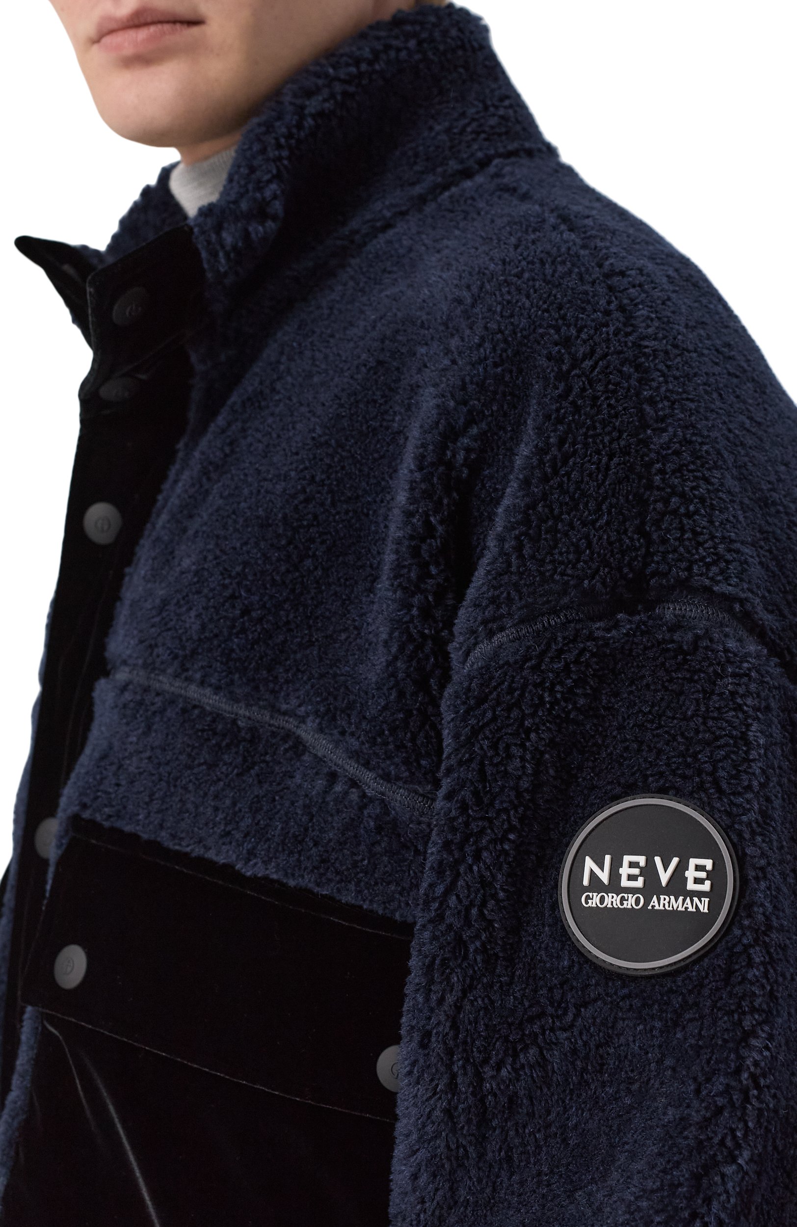 Куртка neve из вискозы и шерсти GIORGIO ARMANI, арт. GM004758/TE24325, фото 5