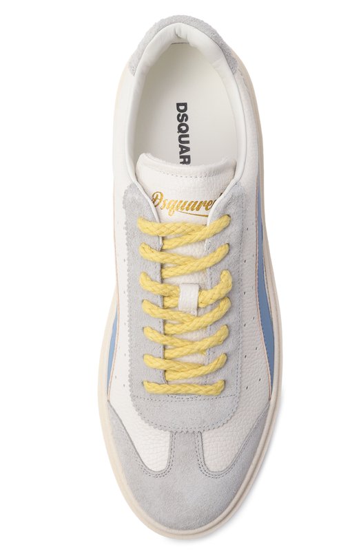 Кожаные кеды Rider Dsquared2 SNM0441/25108722 Разноцветный  SNM0441/25108722 Фото 6