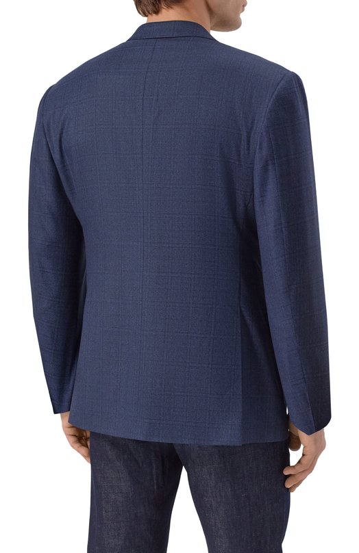 Шерстяной пиджак Giorgio Armani GM000336/TE20030 Синий  GM000336/TE20030 Фото 5