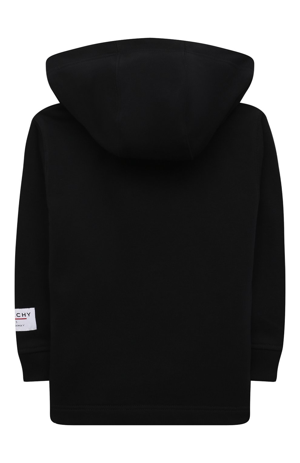 Хлопковое худи GIVENCHY черного цвета по цене 37400 руб., арт. H25232, фото 2 Хлопковое худи GIVENCHY, арт. H25232, фото 2