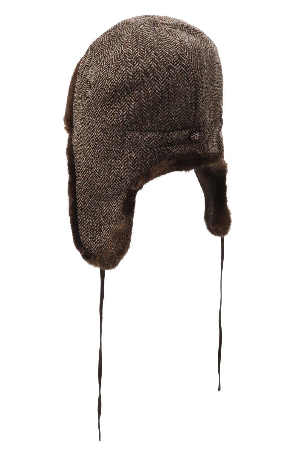 Шапка-ушанка бруклин из меха норки FURLAND, арт. 0130910010072600076, фото 2