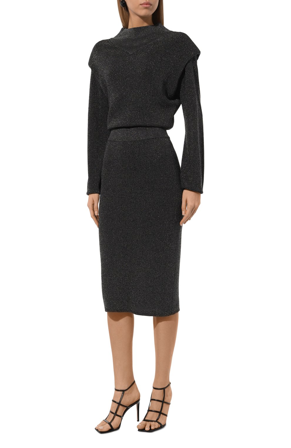 Платье IRO серого цвета по цене 47450 руб., арт. WM33ARISTA, фото 3 Платье IRO, арт. WM33ARISTA, фото 3