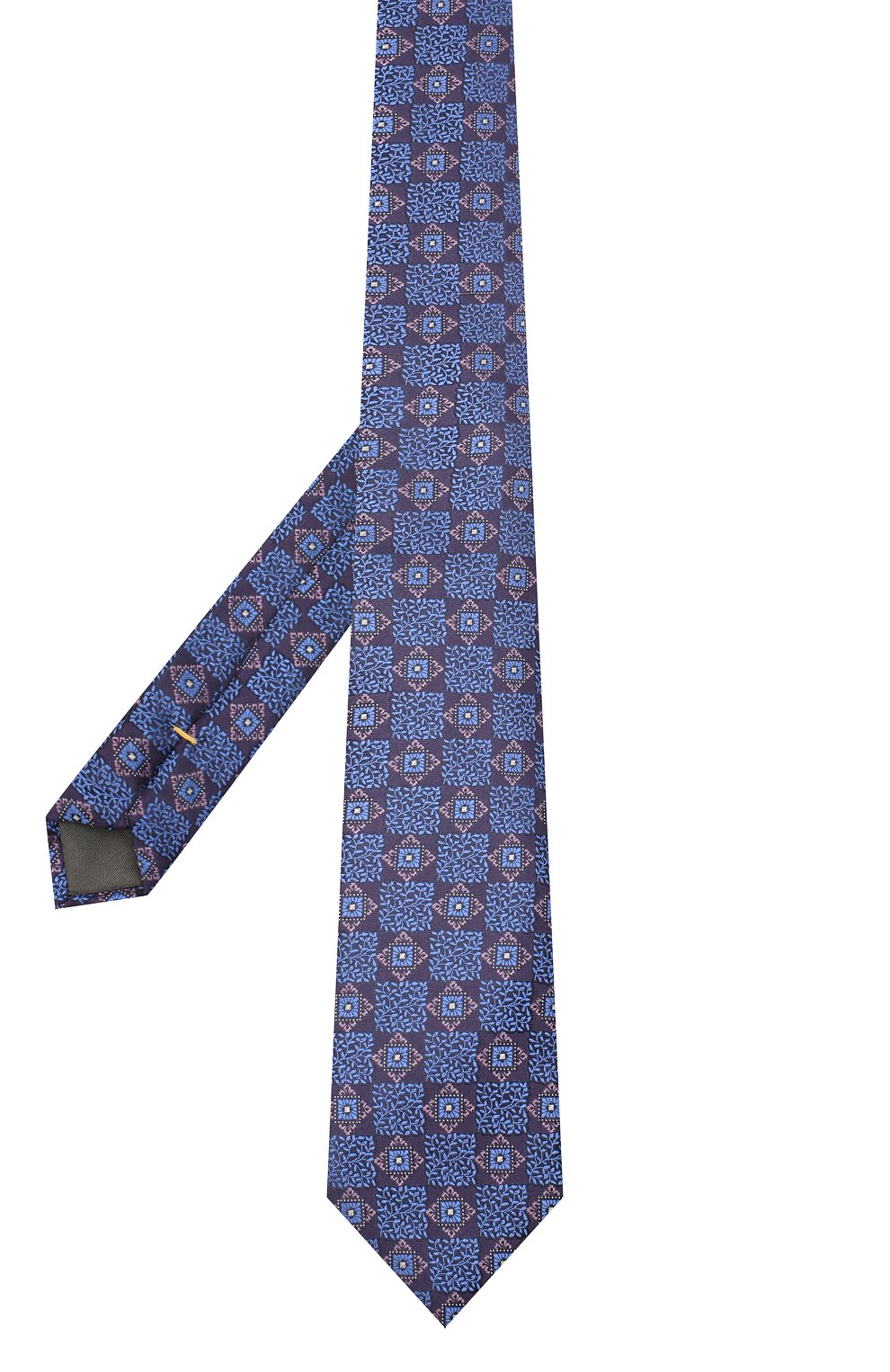 Шелковый галстук CANALI синего цвета по цене 14650 руб., арт. 18/HJ02866, фото 2 Шелковый галстук CANALI, арт. 18/HJ02866, фото 2