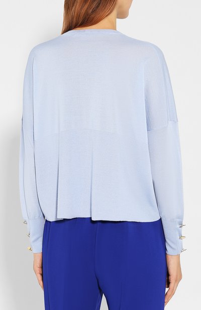 Пуловер из смеси шерсти и шелка STELLA MCCARTNEY, арт. 564715/S2087, фото 4