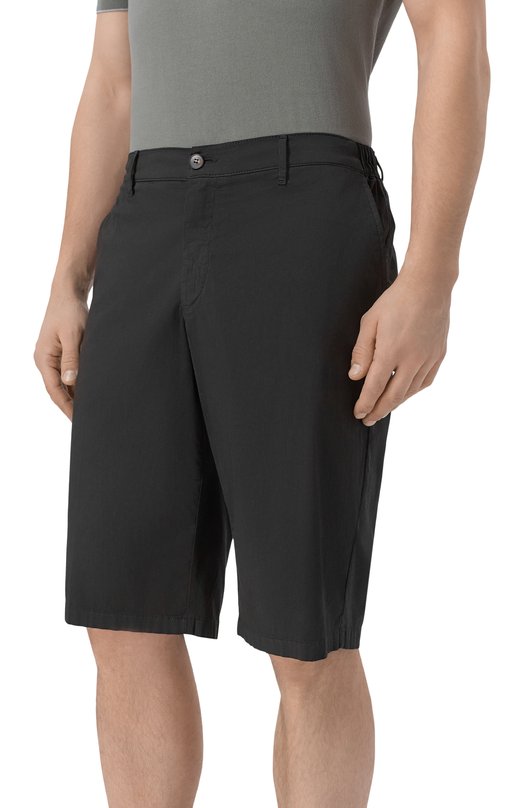 Шорты из хлопка и шелка MVST M26.CSM.T408/TFANT Чёрный  M26.CSM.T408/TFANT Фото 3