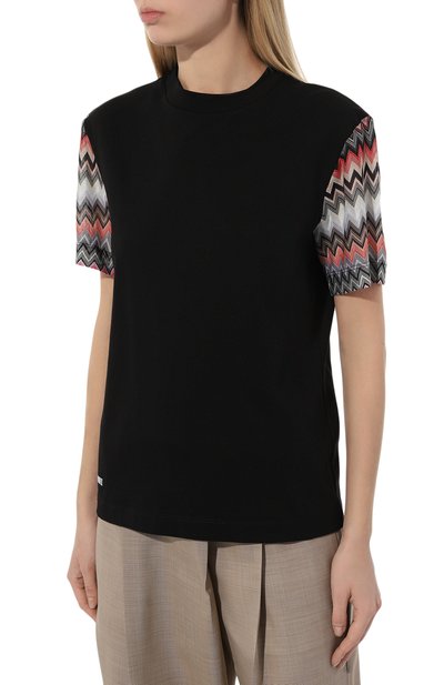 Хлопковая футболка MISSONI, арт. DS24SL03/BJ00JU, фото 3