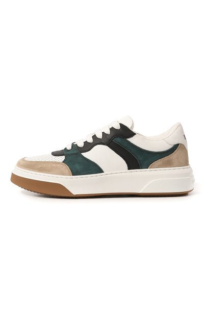 Кожаные кеды bumper DSQUARED2, арт. SNM0298 01504841, фото 4