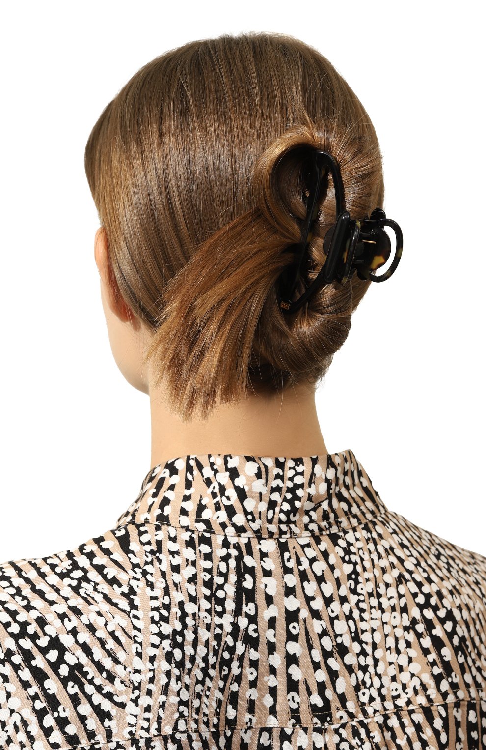 Заколка для волос ALEXANDRE DE PARIS черного цвета по цене 13900 руб., арт. ACCM-17417-03 NT, фото 2 Заколка для волос ALEXANDRE DE PARIS, арт. ACCM-17417-03 NT, фото 2