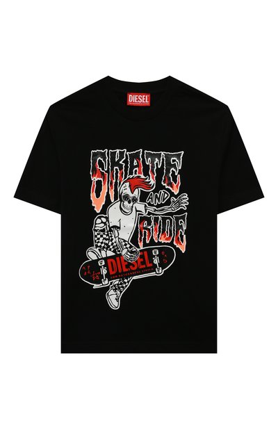 Хлопковая футболка DIESEL, арт. J01011-0GRAM, фото 1