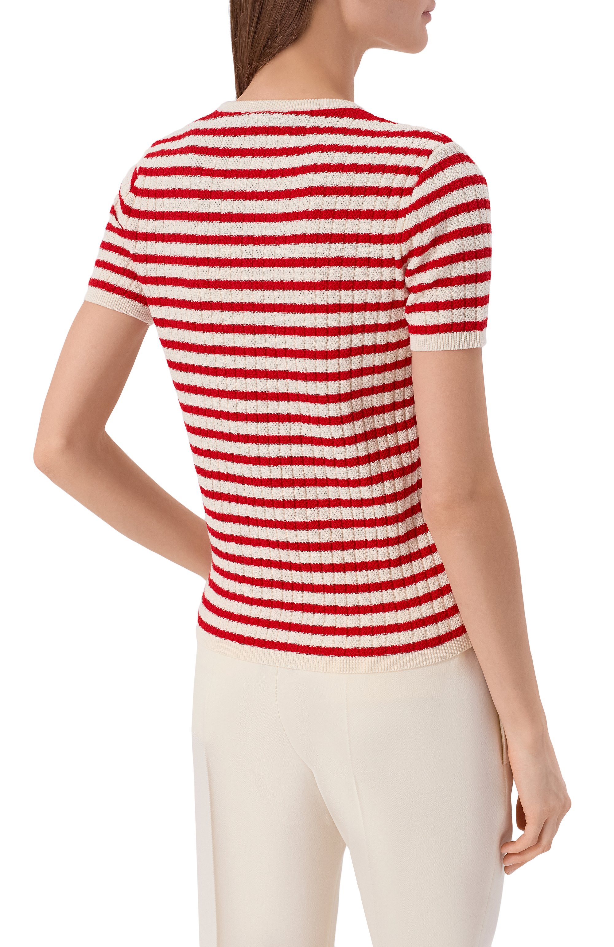 Хлопковый пуловер VALENTINO, арт. 8B3KC71W/A36, фото 4