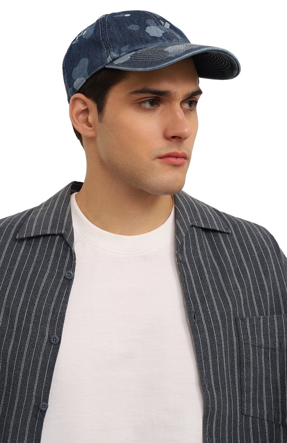 Джинсовая бейсболка MARNI, арт. CLZC0108A0/USCW08, фото 2