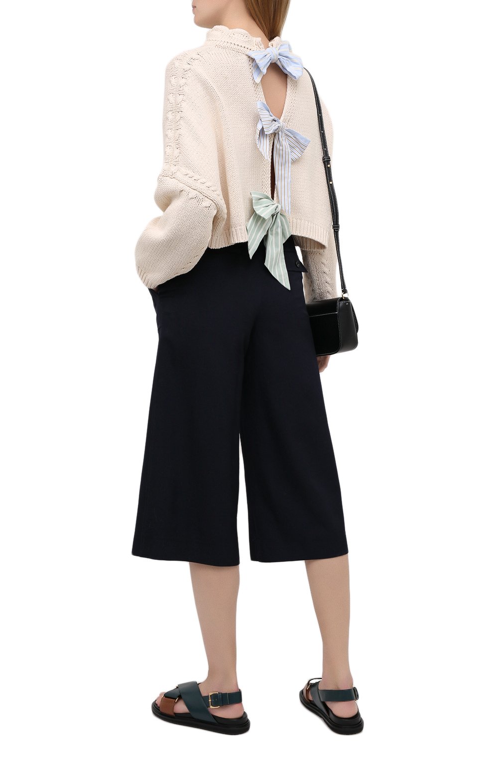 Свитер из льна и хлопка JW ANDERSON, арт. KT0017 YN0128, фото 2