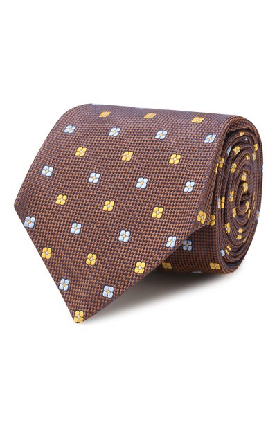 Мужской шелковый галстук KITON, арт. UCRVKLC09F51