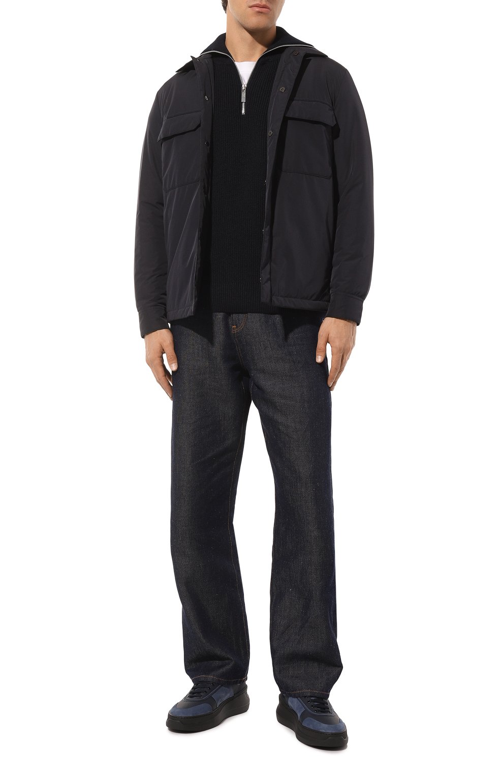 Кожаные кеды ZILLI, арт. H0005AM1040VSH002, фото 2