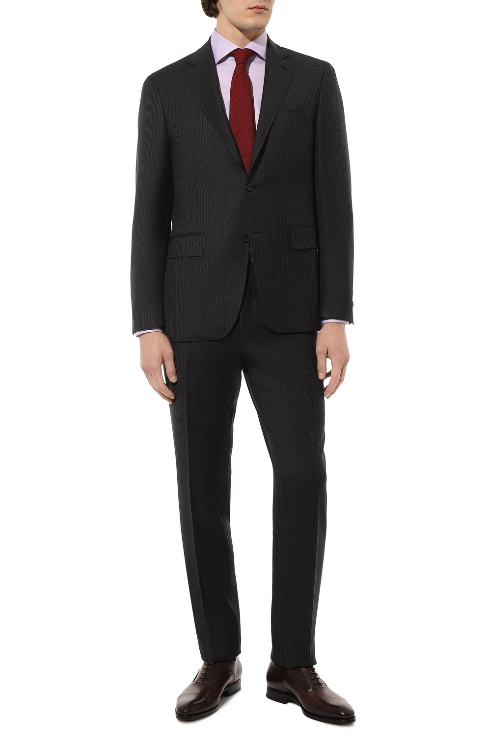 Кожаные оксфорды W.GIBBS, арт. 7255018/C0RTINA, фото 2