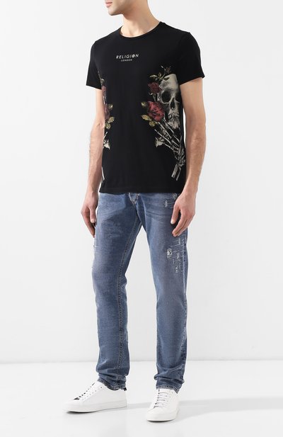 Хлопковая футболка RELIGION, арт. 48BSUF02, фото 2