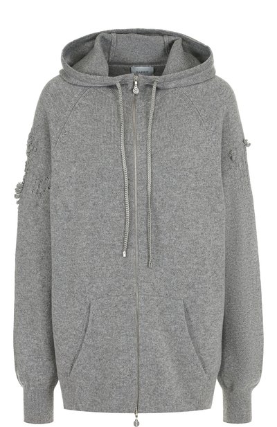 Кашемировый кардиган на молнии с капюшоном BARRIE, арт. W17C55275, фото 1