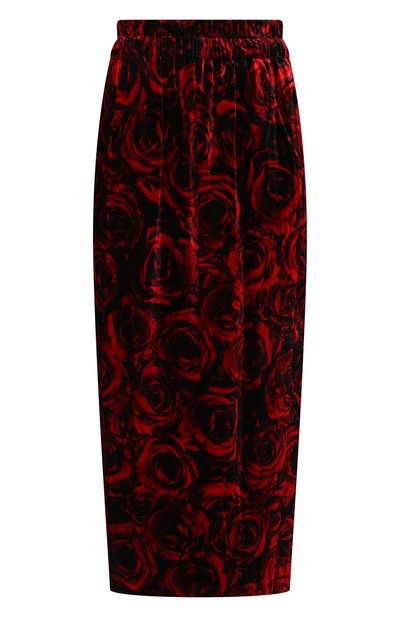 Женская юбка из вискозы и шелка DRIES VAN NOTEN, арт. 212-010867-3007