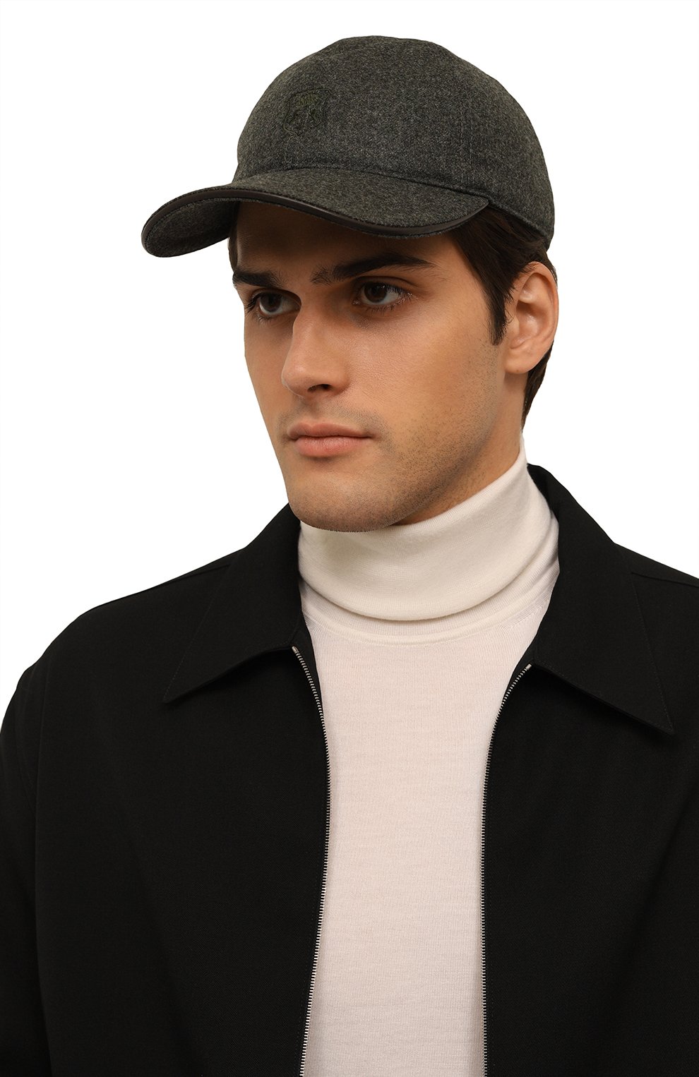 Шерстяная бейсболка CORNELIANI, арт. 940500-9429208, фото 2