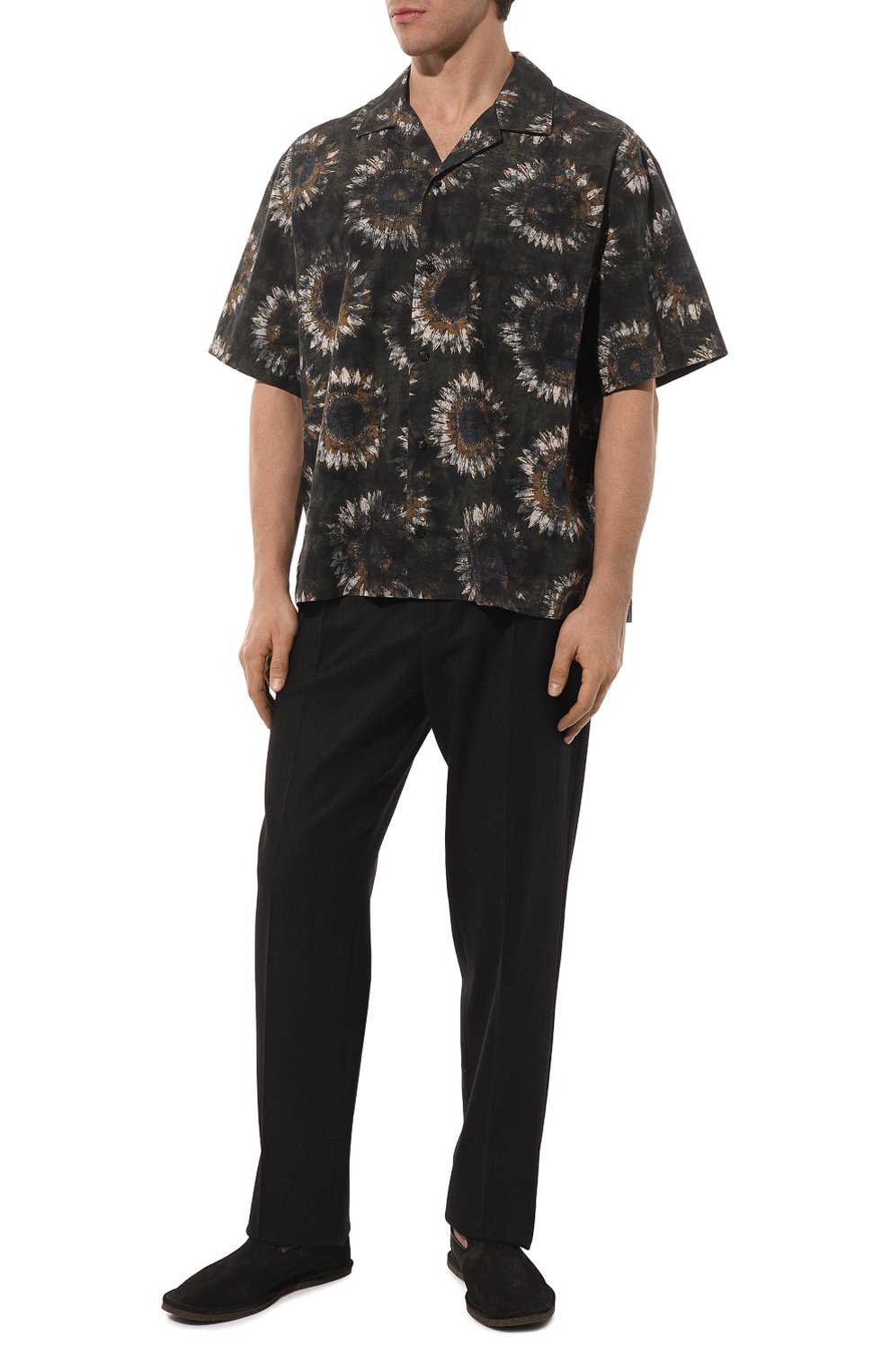 Хлопковая рубашка HUGO разноцветного цвета по цене 11800 руб., арт. 50490665, фото 2 Хлопковая рубашка HUGO, арт. 50490665, фото 2