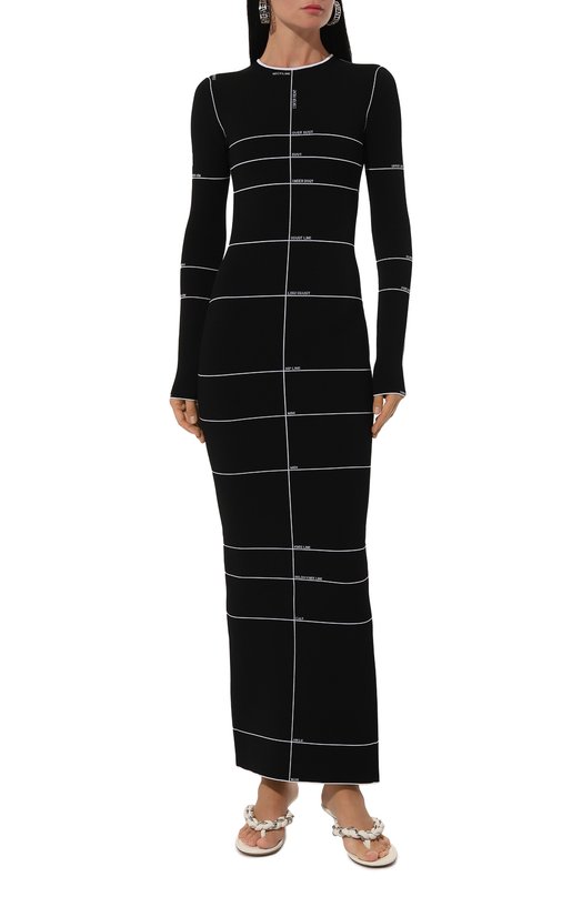 Платье из вискозы VETEMENTS 3