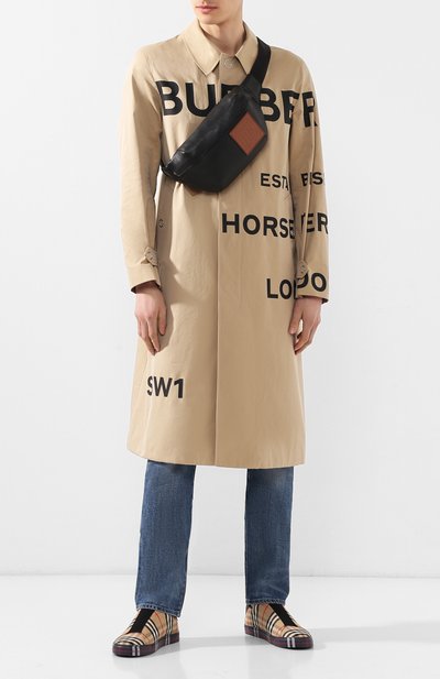 Кожаная поясная сумка BURBERRY, арт. 8010463, фото 2