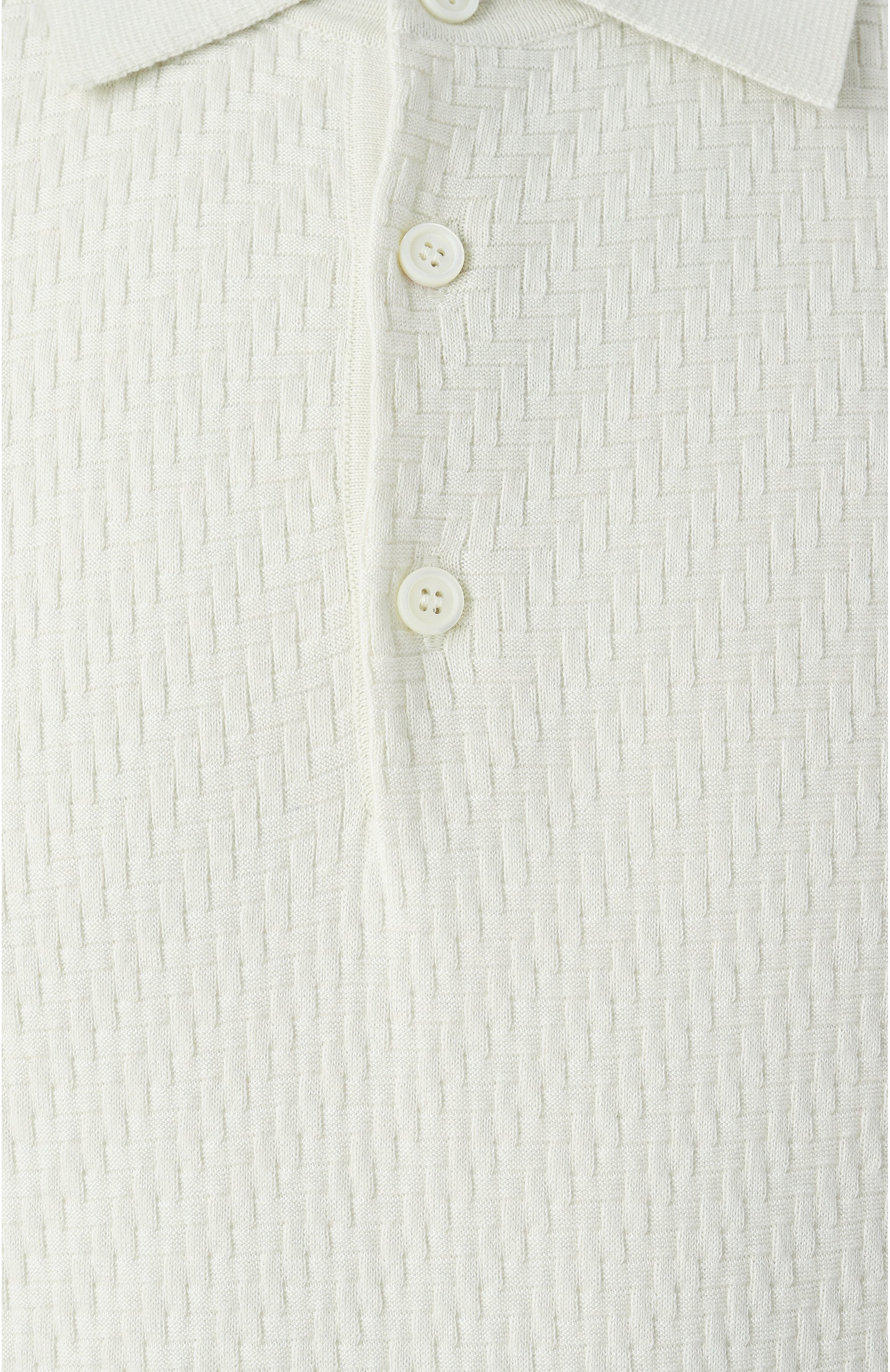 Поло из хлопка и шелка BRIONI, арт. UMR200/PAK22, фото 6