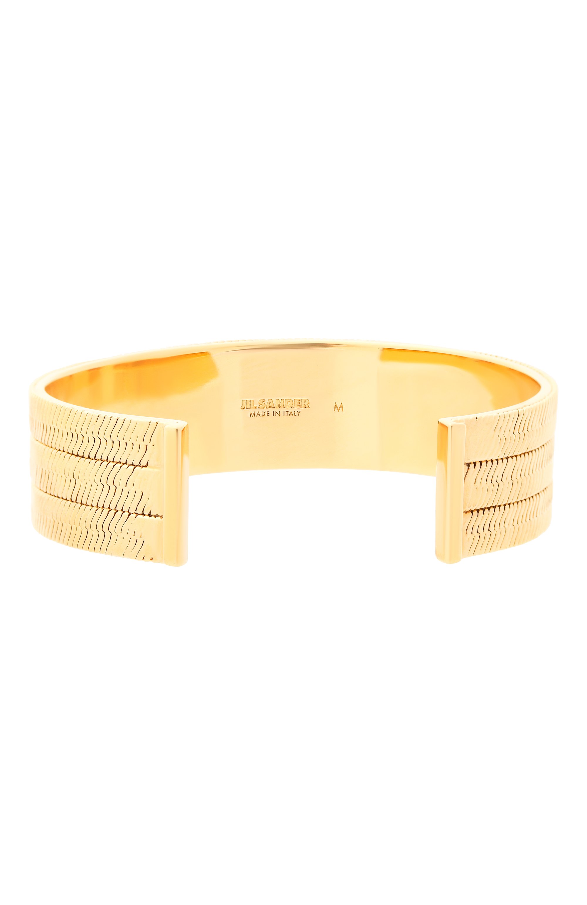 Браслет JIL SANDER золотого цвета по цене 92050 руб., арт. J12UY0136 P4877, фото 3 Браслет JIL SANDER, арт. J12UY0136 P4877, фото 3