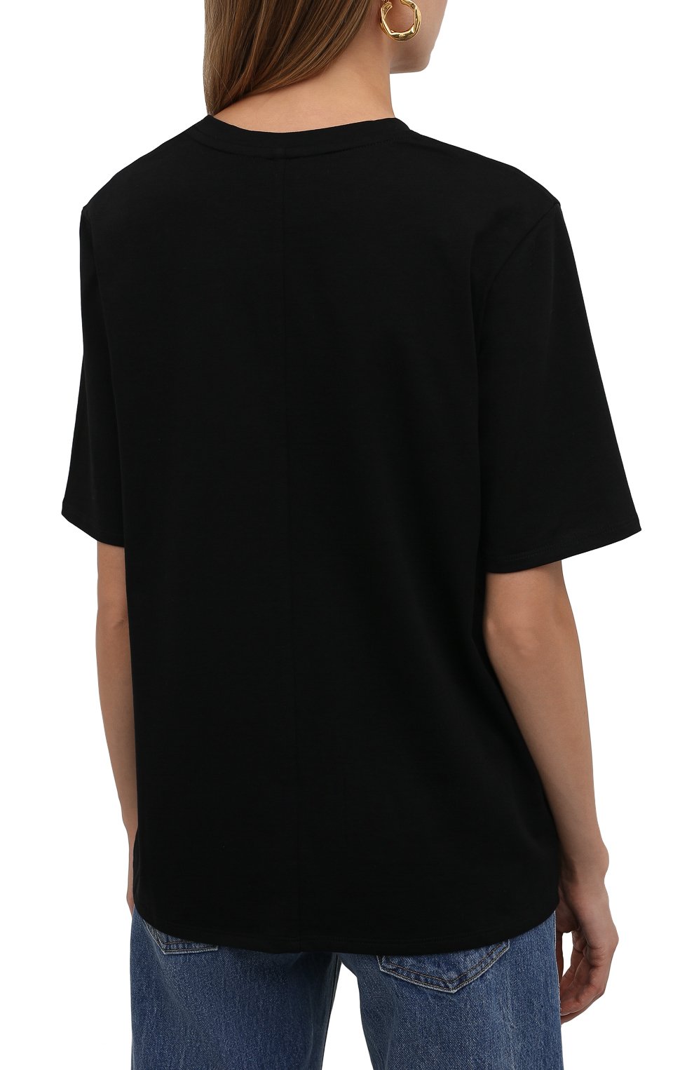 Хлопковая футболка THE ROW, арт. 5739K220, фото 4