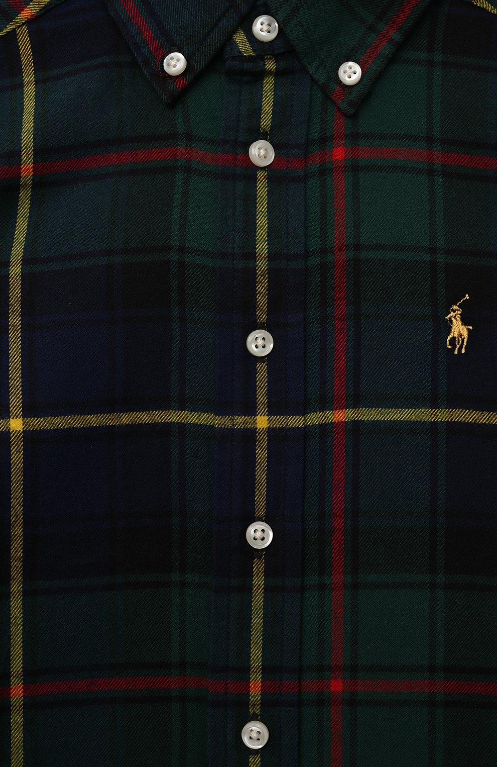 Хлопковая рубашка RALPH LAUREN, арт. 322853502, фото 3