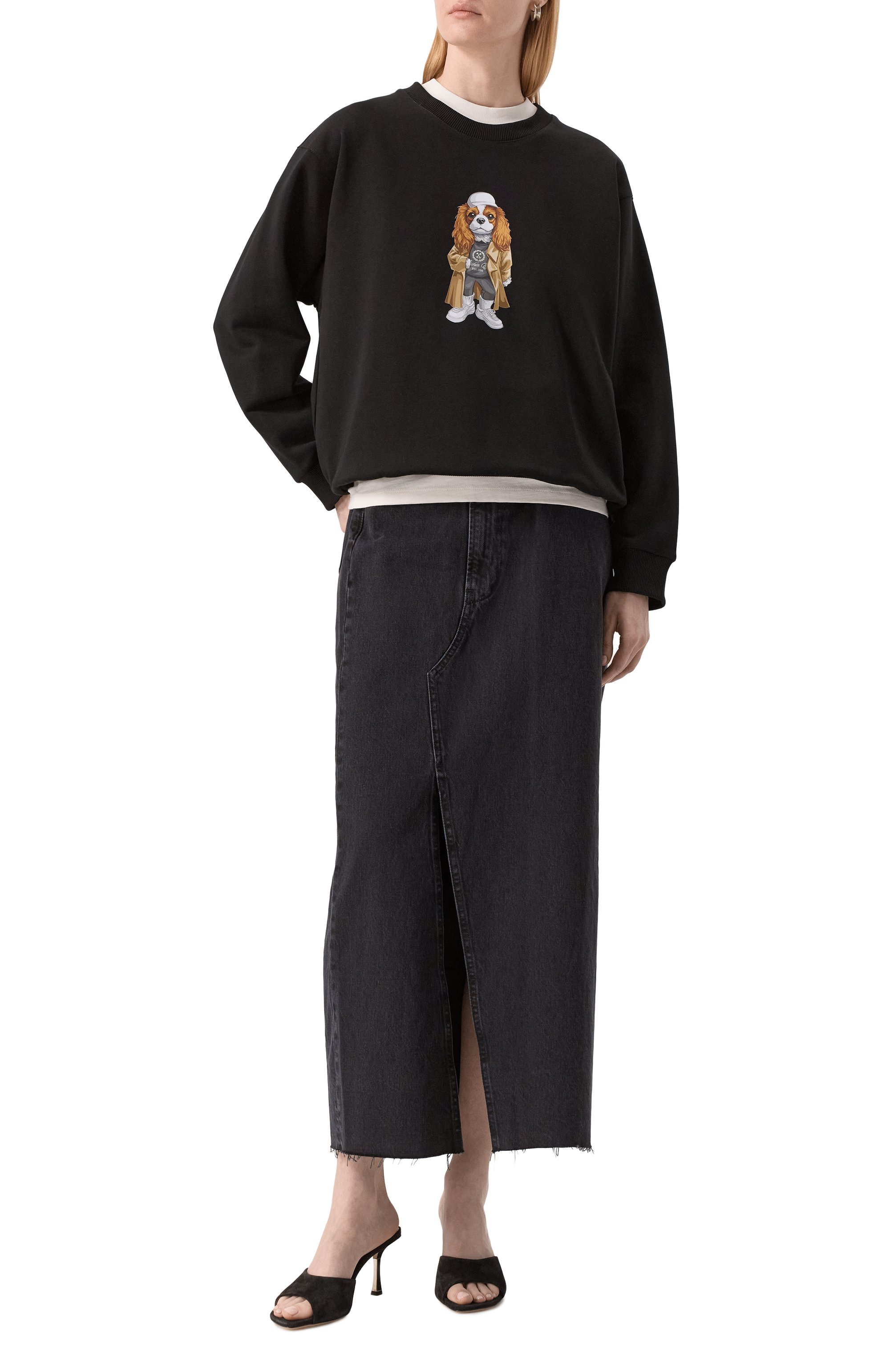 Хлопковый свитшот FLASHIN, арт. FS25SDOS, фото 2