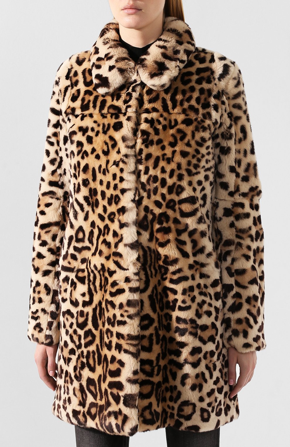 Шуба из меха кролика METEO YVES SALOMON, арт. 20WMM30390REPR, фото 3