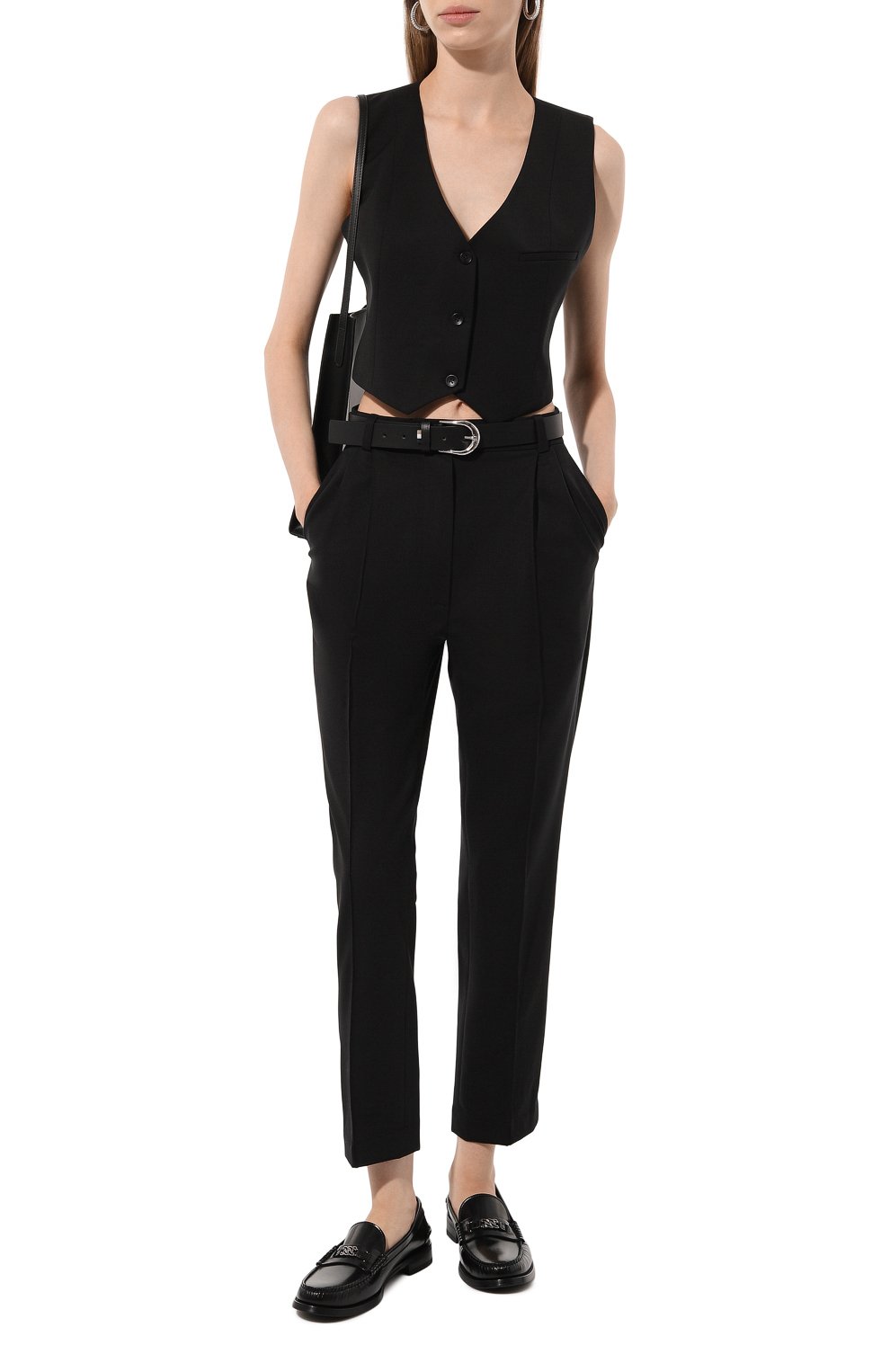 Шерстяной жилет WHO_AM, арт. FV1-P241-BLK, фото 2