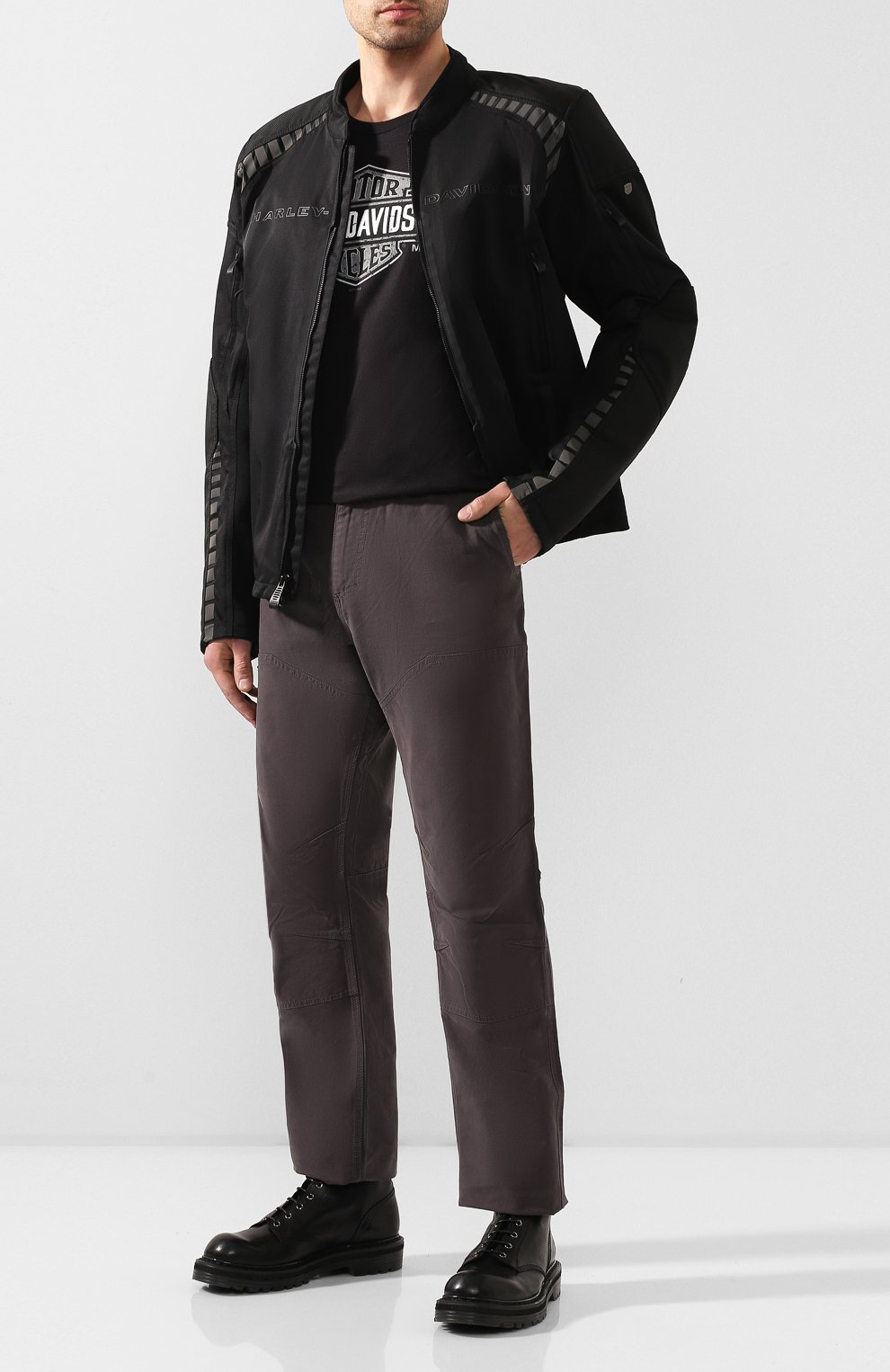 Хлопковые брюки genuine motorclothes HARLEY-DAVIDSON, арт. 99055-18VM, фото 2