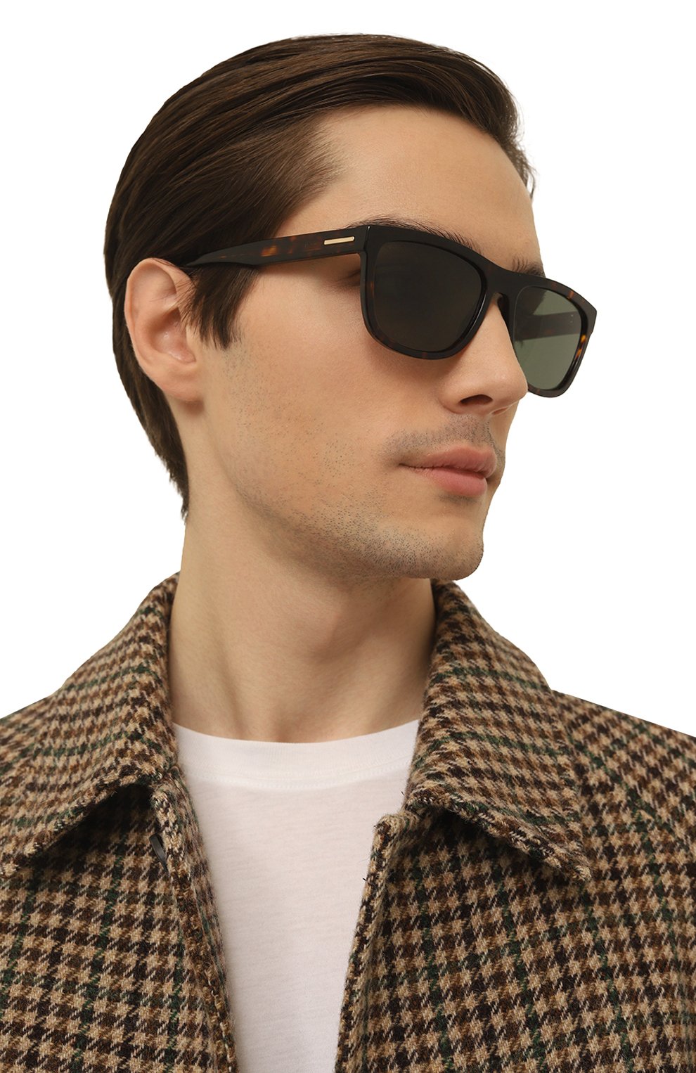 Солнцезащитные очки BOSS коричневого цвета по цене 21200 руб., арт. 1439 086, фото 2 Солнцезащитные очки BOSS, арт. 1439 086, фото 2