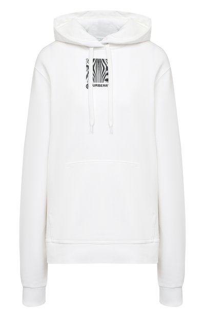 Женский хлопковое худи BURBERRY, арт. 8030769