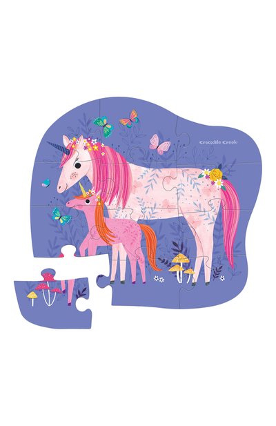 Пазл единорог 12 деталей CROCODILE CREEK, арт. 41126, фото 1