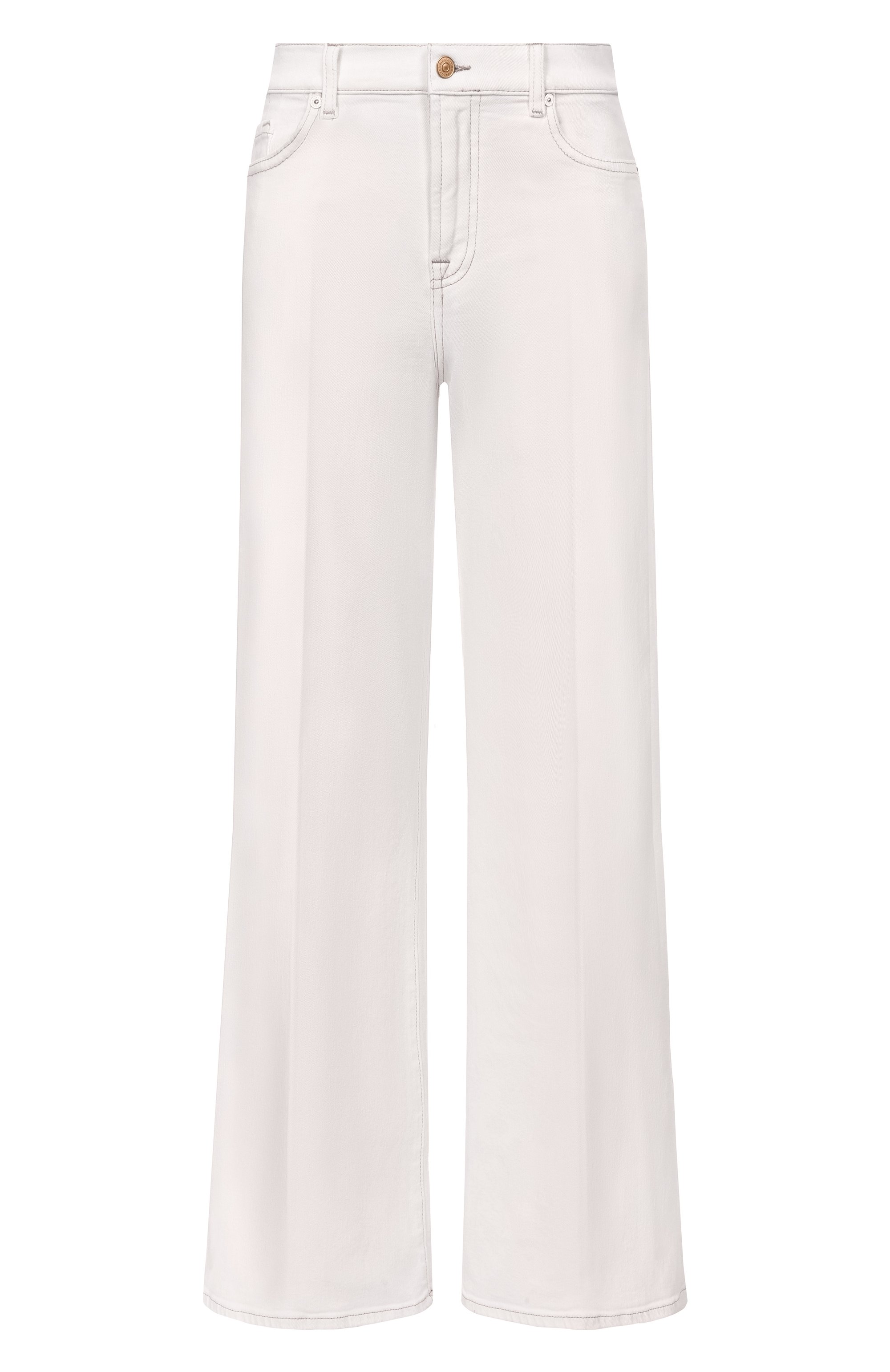 Джинсы lotta 7 FOR ALL MANKIND белого цвета по цене 32950 руб., арт. 7U662549-RGS, фото 1 Джинсы lotta 7 FOR ALL MANKIND, арт. 7U662549-RGS, фото 1