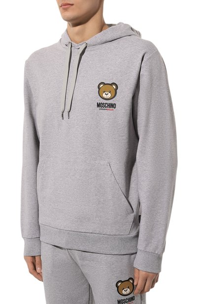 Хлопковое худи MOSCHINO, арт. A1790/4413, фото 3