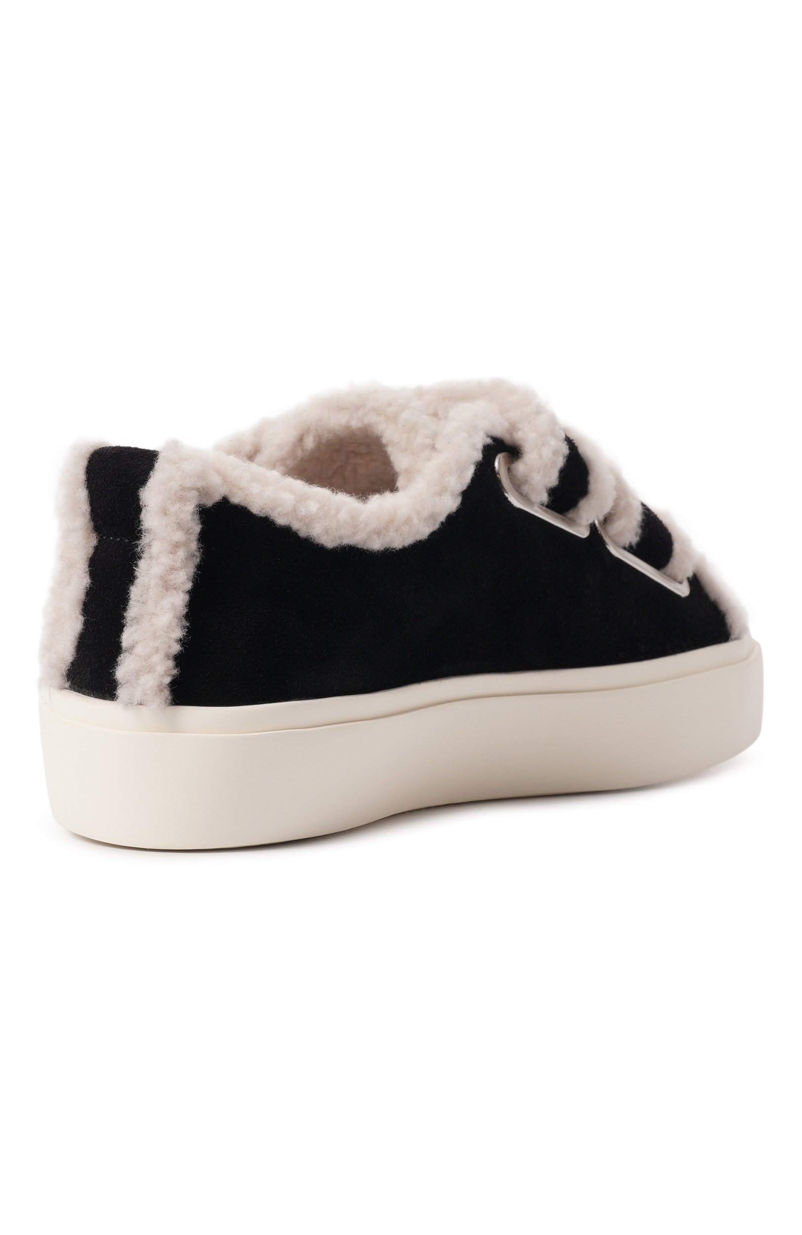 Замшевые кеды shearling low velcro INUIKII, арт. 1001.001.0231, фото 5