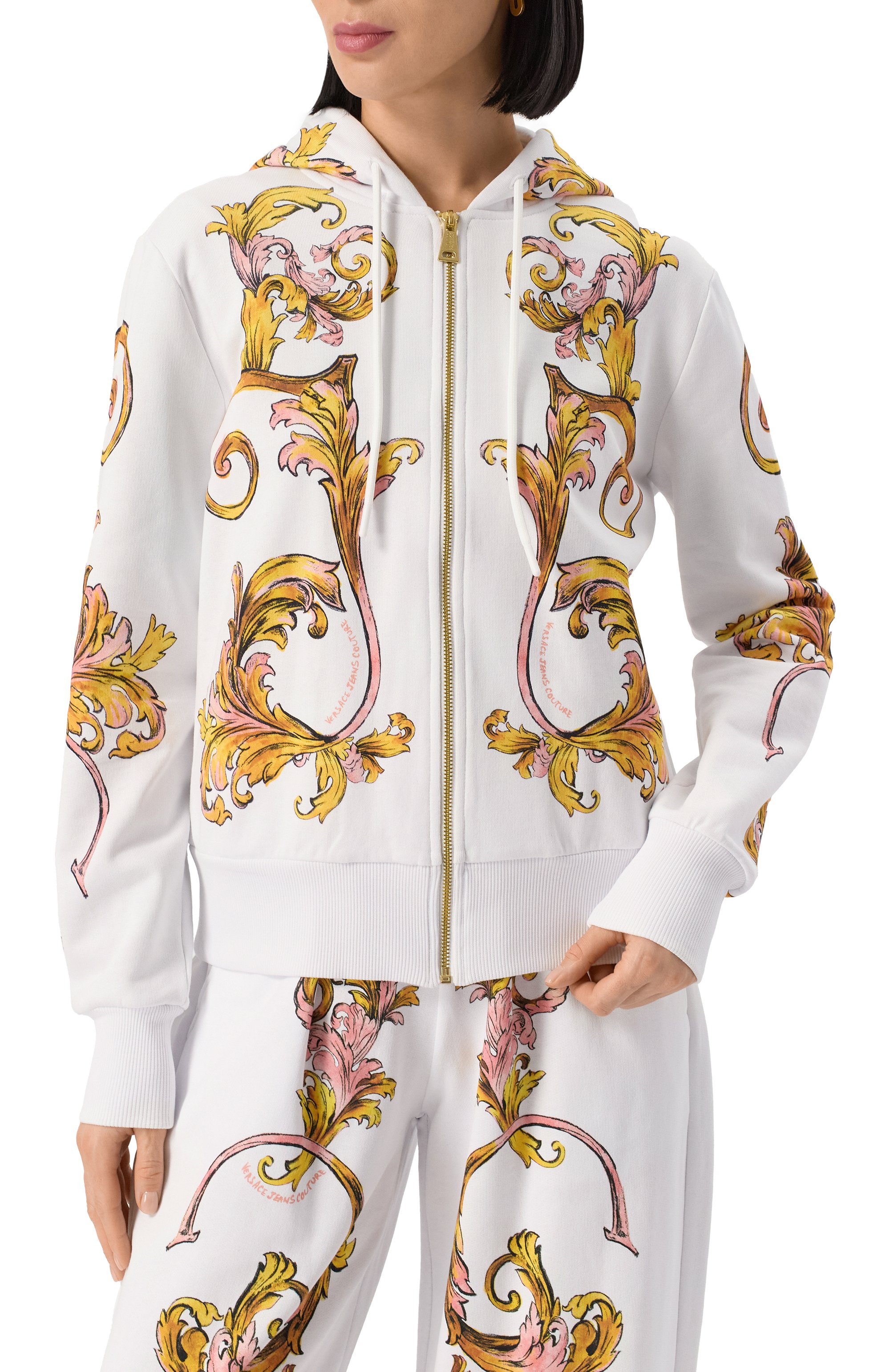 Хлопковая толстовка VERSACE JEANS COUTURE, арт. 78HAI3P6/FS192, фото 3