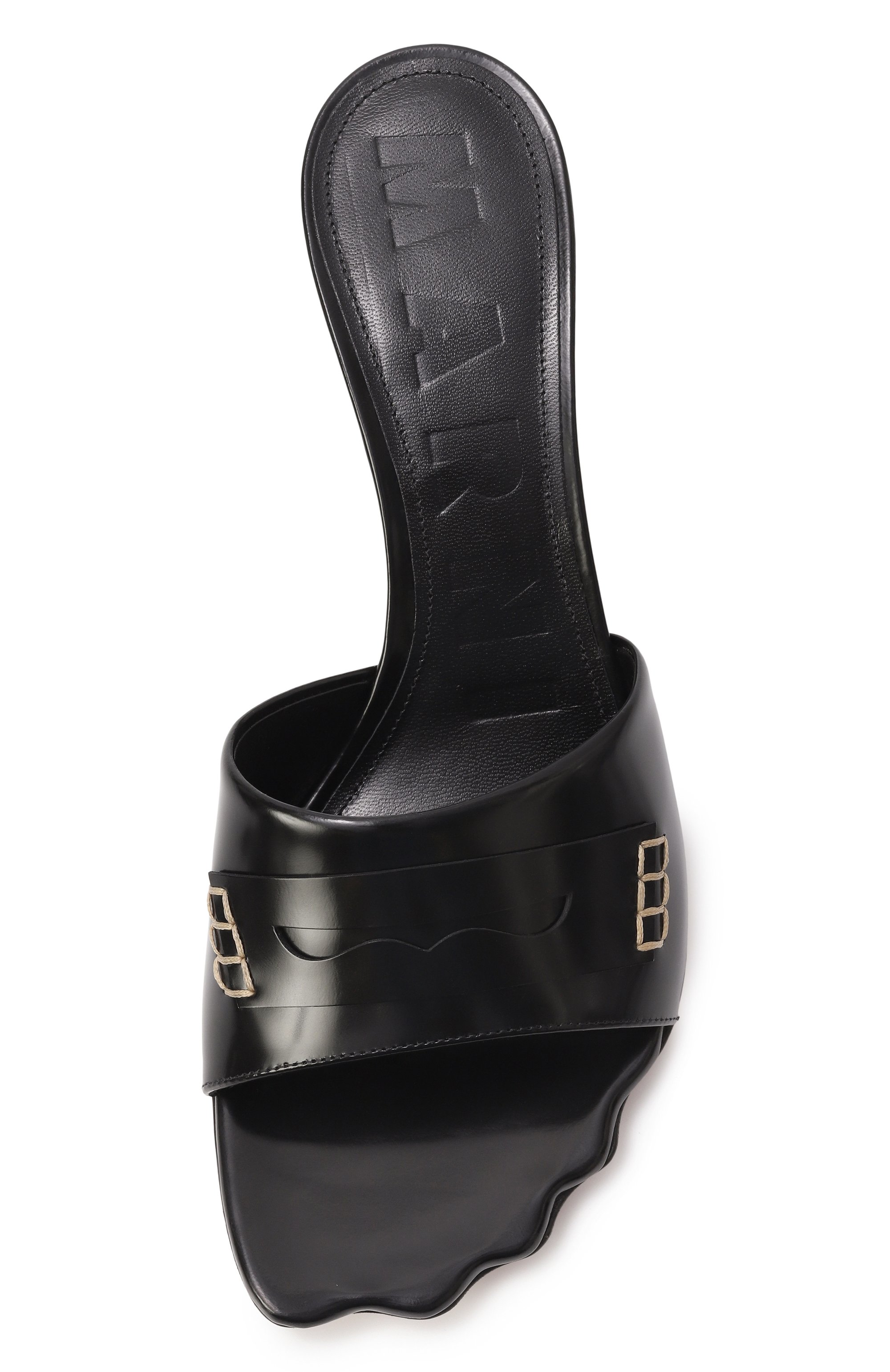 Кожаные мюли moonlight 50 MARNI, арт. SAMS022605/PS679, фото 6