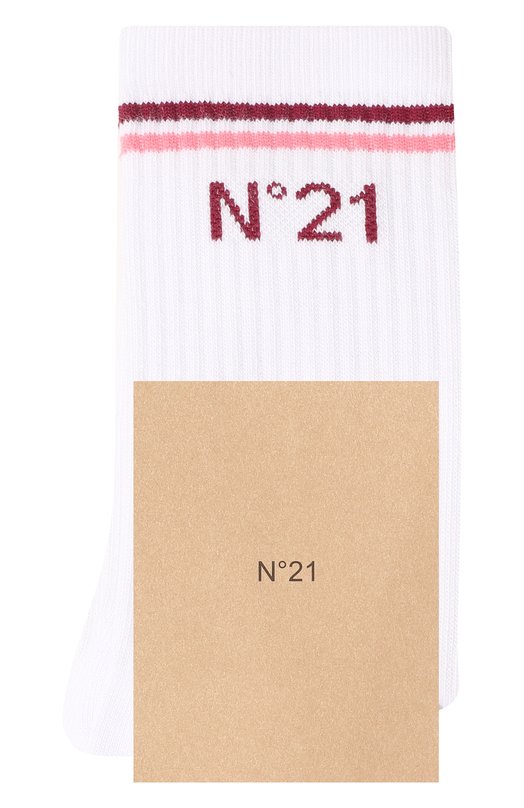 

Хлопковые носки N21, Белый