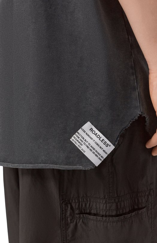 Хлопковая майка Roadless RSS-C0T Серый  RSS-C0T Фото 5