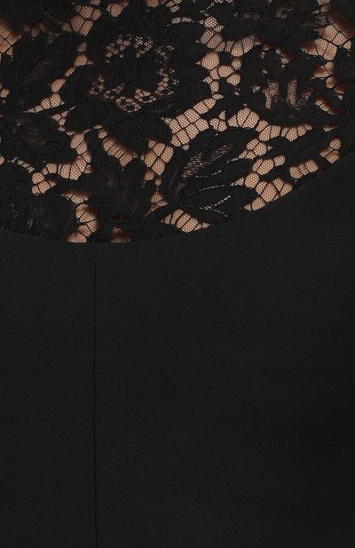 Приталенное платье с кружевным лифом и длинным рукавом VALENTINO, арт. MB3VAB65/360, фото 5