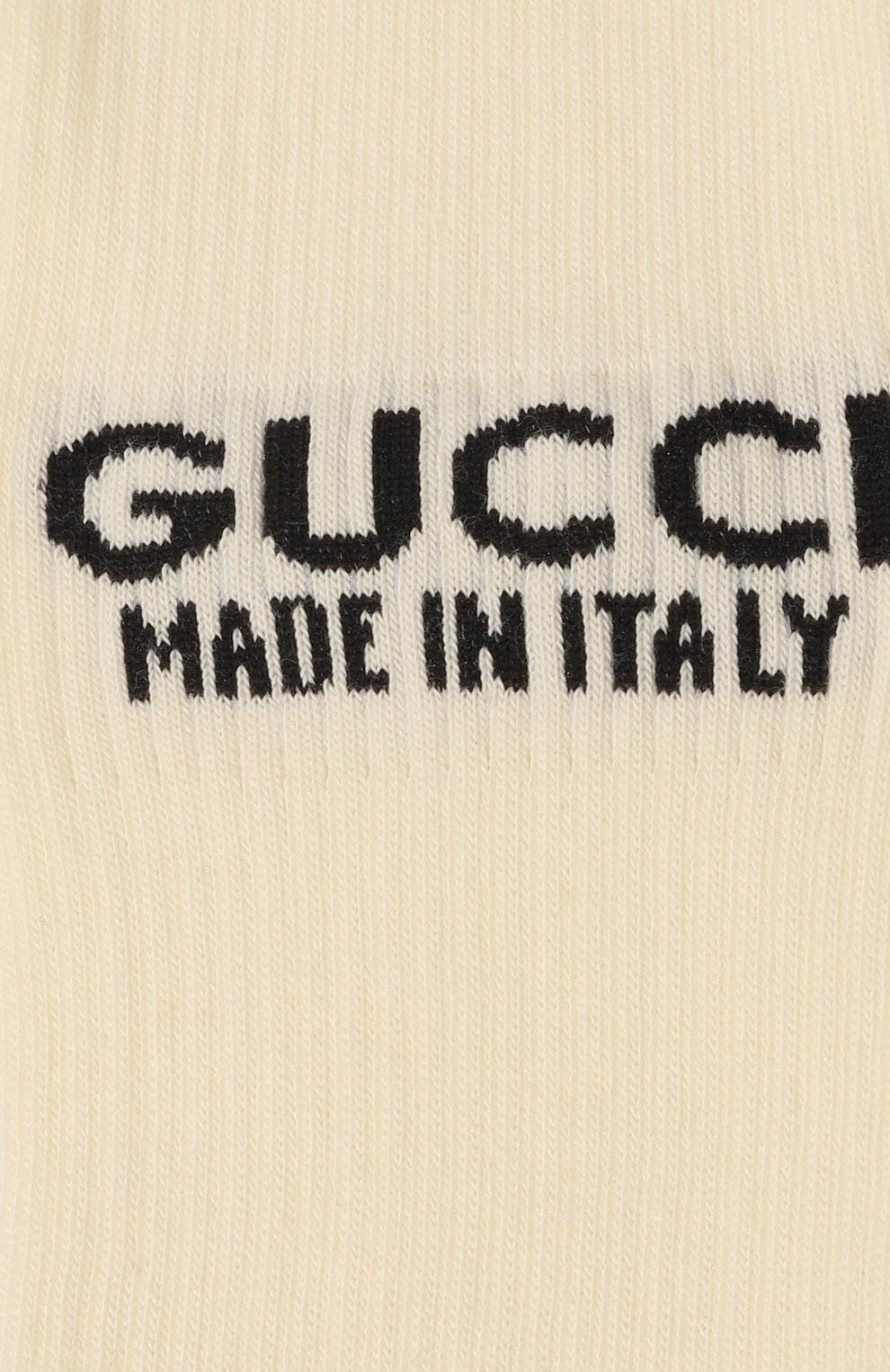 Хлопковые носки GUCCI кремового цвета по цене 23250 руб., арт. 774412/4GAHV, фото 2 Хлопковые носки GUCCI, арт. 774412/4GAHV, фото 2