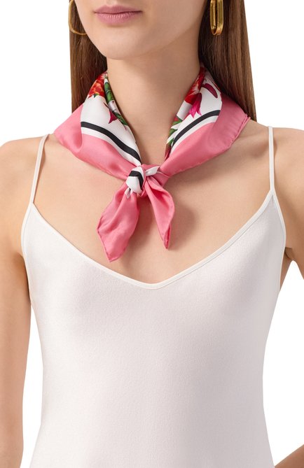 Женский шелковый платок DOLCE & GABBANA, арт. FN093R/GDC7A