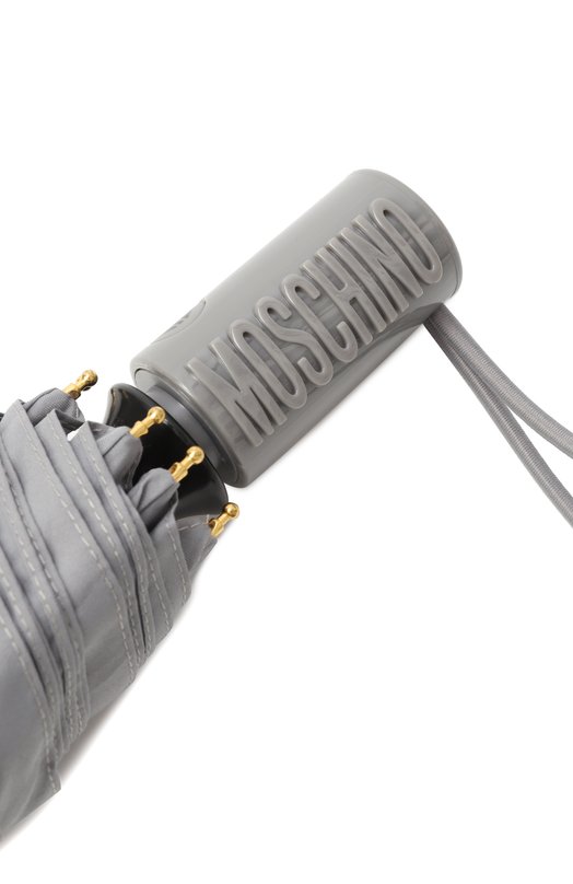 Складной зонт Moschino 8941 0PENCL0SE Серый  8941 0PENCL0SE Фото 5