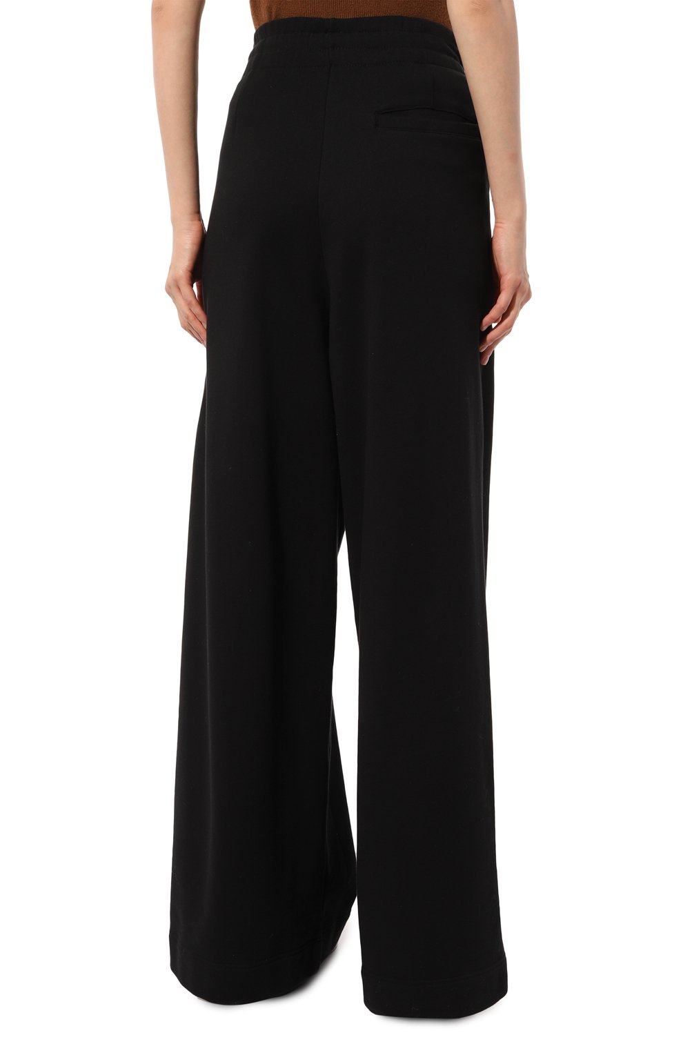 Хлопковые брюки DRIES VAN NOTEN черного цвета по цене 49750 руб., арт. 231-031108-6610, фото 4 Хлопковые брюки DRIES VAN NOTEN, арт. 231-031108-6610, фото 4